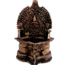 Brass kamatchi Goddess Laxmi Oil Lamp