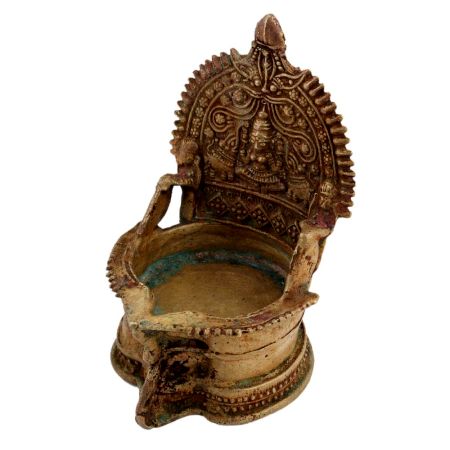 Handmade Brass Laxmi Lamp Diya
