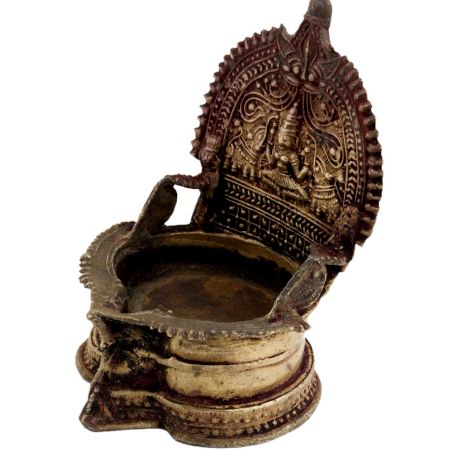 Laxmi Brass Oil Lamp Diya Table Diya