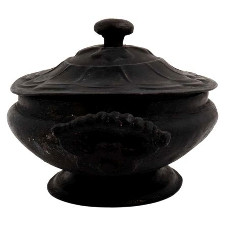 Brass Cooking Pot With Lid with Knob Finial