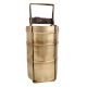 Brass Tiffin Box Or Lunch Box With Three Separate Containers