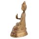 Brass Buddha Statue Sitting Meditation Statue