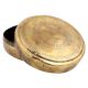Old Brass Round Chapatti Box Trinket Box