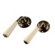 Cream Ceramic Door Mortice Handles