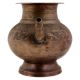 Indian Spouted Floral Brass Pot Lota