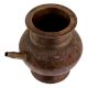 Indian Spouted Floral Brass Pot Lota