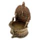 Spiritual Temple Brass Oil Lamp