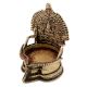 Brass Ashta Lakshmi Oil Lamp Diya