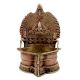 Brass Puja Gajllaxmi Vilakku Oil Lamp For Home Decoration