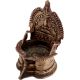 Golden Lakshmi Diya Brass Oil Lamp