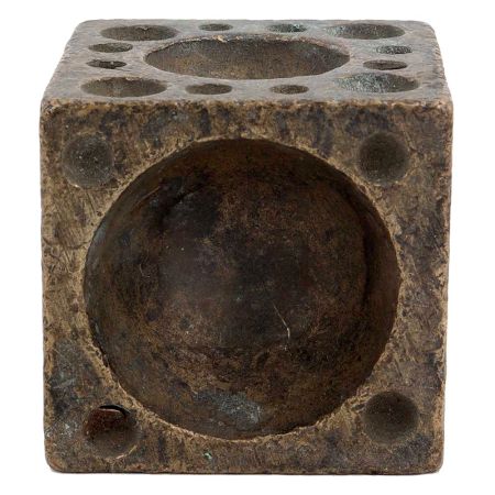 Modern Design Brass Cube Paperweight