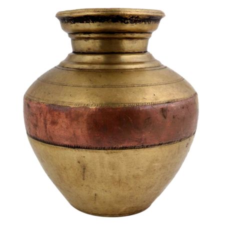 Handmade Ganga Jamuna Lota Vessel Water Pot