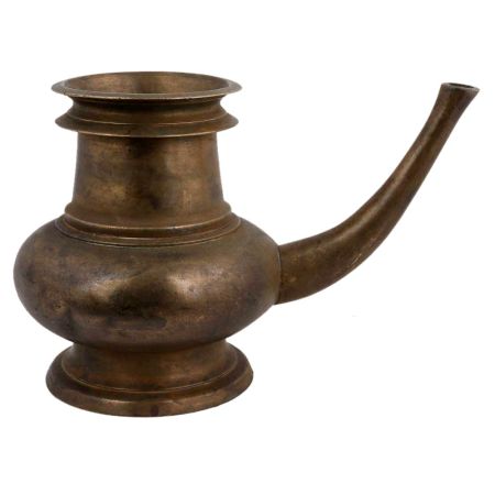 Brass Holy Water Pot With A Long Spout