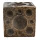 Modern Design Brass Cube Paperweight