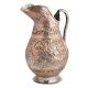 Handmade Copper Jug With Flower Motifs Scroll Design