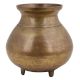 Brass Water Pot With Legs Home Decoration