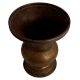 Brass Urn Shape Pot Spiral Engraved Design Vase