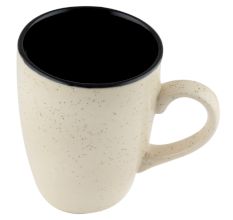 Designer Handcraft Ceramic Coffee Mug In White & Black