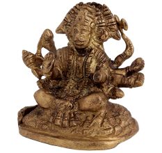 Brass Patnchmukhi Lord Hanumanji Statue