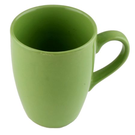 Handcraft Decorative Ceramic Coffee Mug In Green