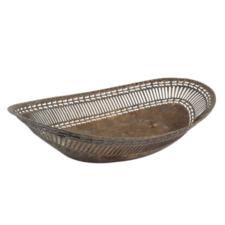 Brass Wired Bread Basket Home Decoration