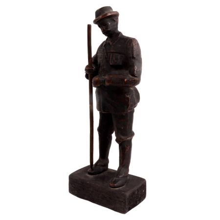 Brass Englsh Statues In Uniform