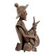 Brass Authentic African Musician Playing Guitar