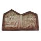 Copper Old India God Engraved Wall Hanging