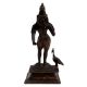 Brass Kartikey With Peacock Religious Statue