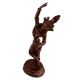 Brass Dancing Tara Female Buddha Statue