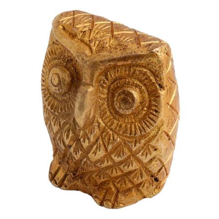 Brass Owl Shaped Paper Weight