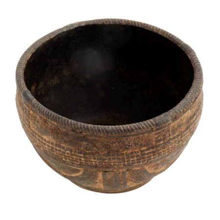 Old Ribbon Design Rice Measuring Pot