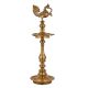 Brass Peacock Deepak Diya Vilakku Deepam Stand