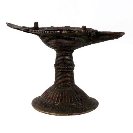 Brass Oil lamp Dhokra Tribe Handcrafted Oil Lamp