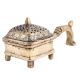 Brass Jali Box Incense Burner With A long handle
