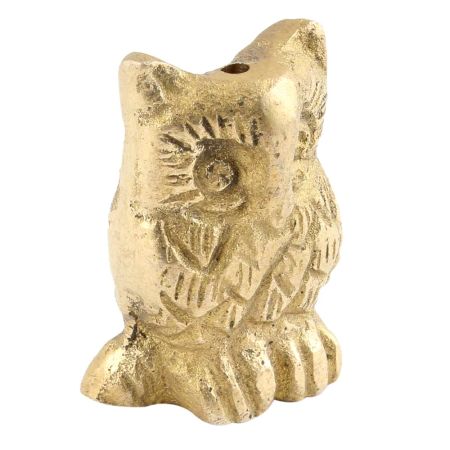 Brass Owl Decorative Incense Holder Paper weight