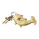 Golden Design Fish Lock with Twin Keys
