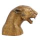 Brass Tiger Head Statue For Home Decoration