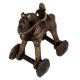 Brass Temple Toy Rider On Horse Collectable Toy