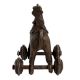 Hand Made Vintage Brass Horse Temple Toy