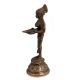 Brass Deep Laxmi Statue For Worship Or Decoration