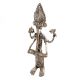 Brass Tribal Dokra Musician Ganesha Statue