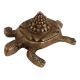 Brass Shree Mantra on Tortoise Back Good Luck Statue