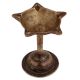 Brass South Indian Five Wick Oil Lamp