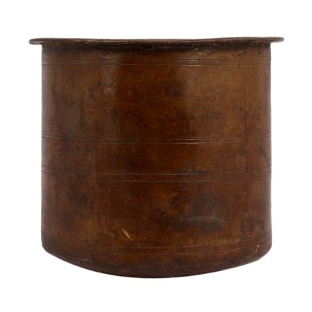 Old Copper Charnamrit Or Holy Water Cup