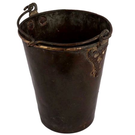 Brass Golden  Water bucket With Swing Handle