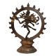 Brass Natraja Statue With Decorative Arch