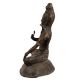 Brass Mahakal Shiva Meditating Statue On Lion Base
