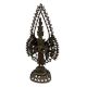 Handmade Brass Statue Of Eleven-Headed Avalokiteshvara