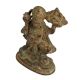 Brass Lord Hanuman Idol Holding Gadha And Dronagiri Mountain